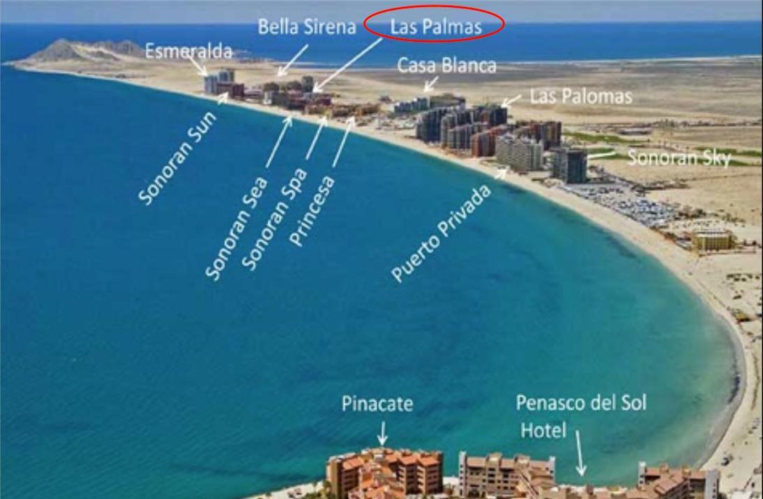 Sea-Esta Condo On The Beach Puerto Peñasco Екстериор снимка
